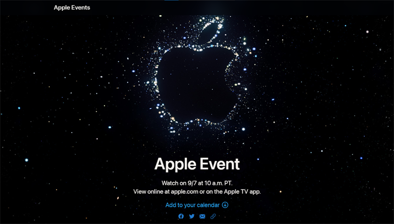 Trang chủ Apple Event Trang chủ Apple Event