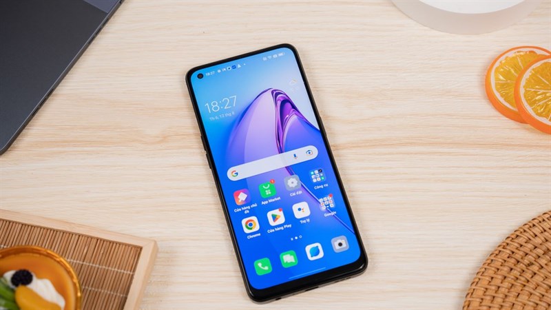 Thiết kế mặt trước OPPO Reno8 Z 5G