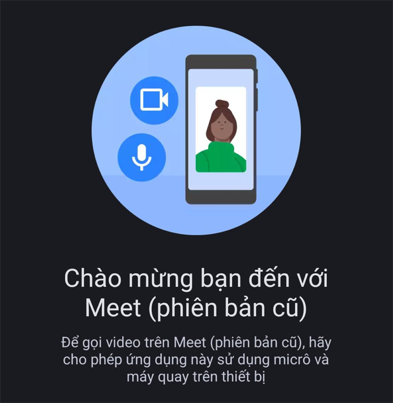 Ảnh Meet phiên bản cũ Ảnh Meet phiên bản cũ