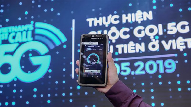 Cuộc gọi 5G đầu tiên tại Việt Nam hồi tháng 05/2019