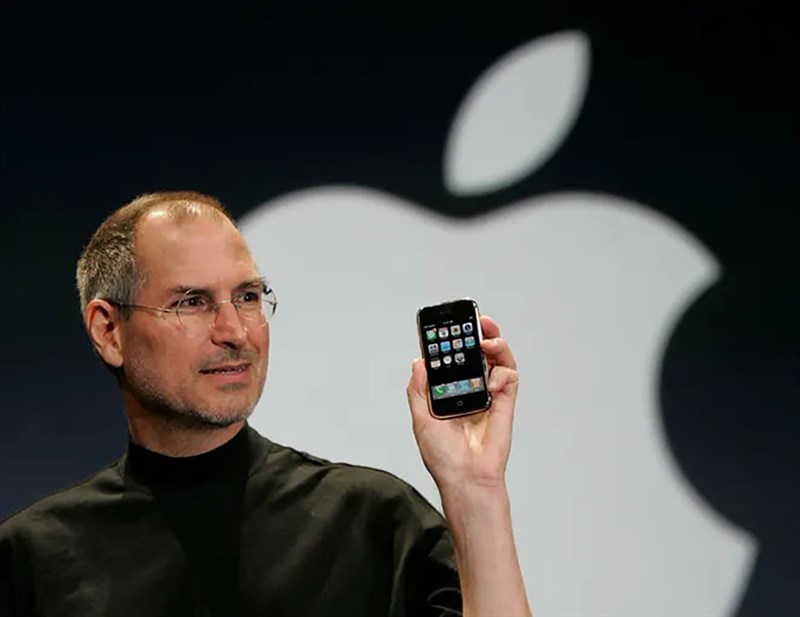 Hình ảnh Steve Jobs khi còn sống