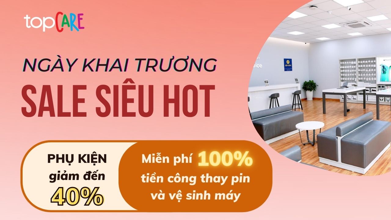 Khuyến mãi khai trương TopCare