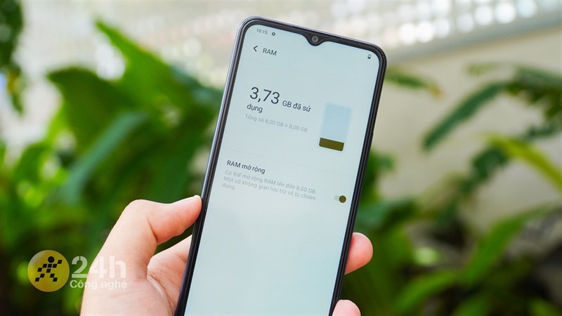 Vivo Y22scòn được trang bị RAM 8 GB có thể mở rộng thêm 8 GB RAM ảo. Vivo Y22scòn được trang bị RAM 8 GB có thể mở rộng thêm 8 GB RAM ảo.
