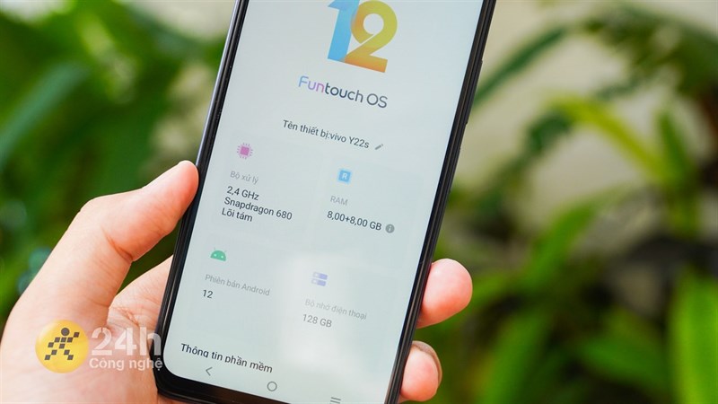 Vivo Y22s cấu hình tốt với chip Snapdragon 680. Vivo Y22s cấu hình tốt với chip Snapdragon 680.