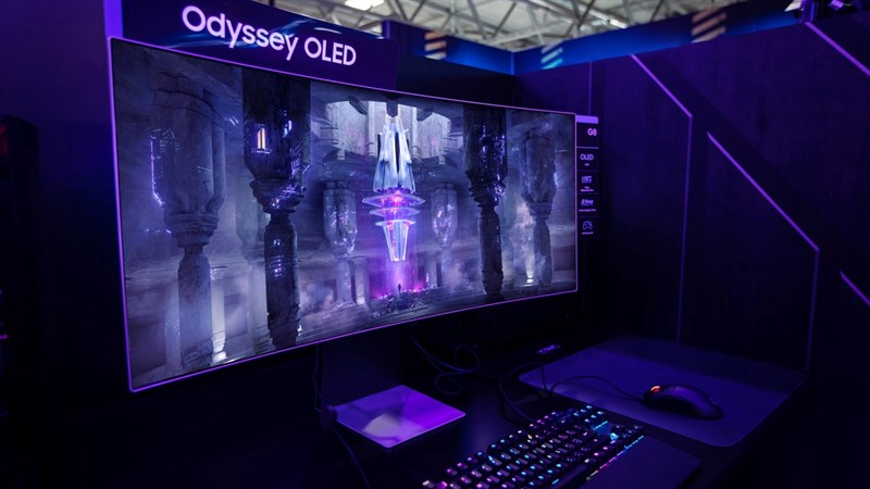 Màn hình cong Samsung Odyssey OLED G8 ra mắt Màn hình cong Samsung Odyssey OLED G8 ra mắt