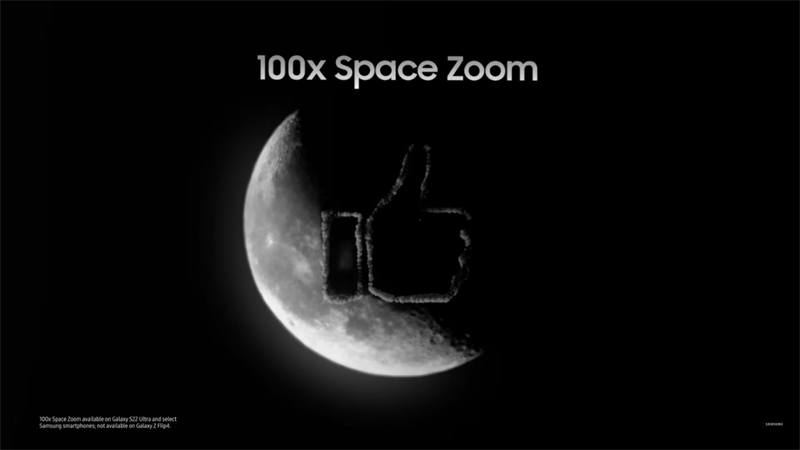 Tính năng Space Zoom 100x