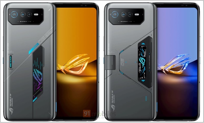 Ảnh render ROG Phone 6D Ultimate 2 Ảnh render ROG Phone 6D Ultimate 2