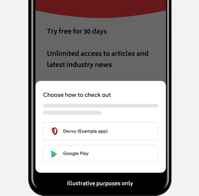 Google ví dụ kênh thanh toán thứ ba Google ví dụ kênh thanh toán thứ ba