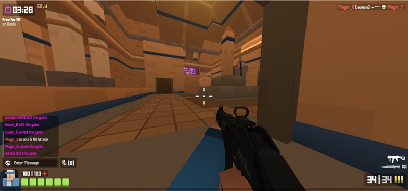 Cách chơi game Krunker trên web, tựa game FPS siêu đẹp nhưng siêu nhẹ