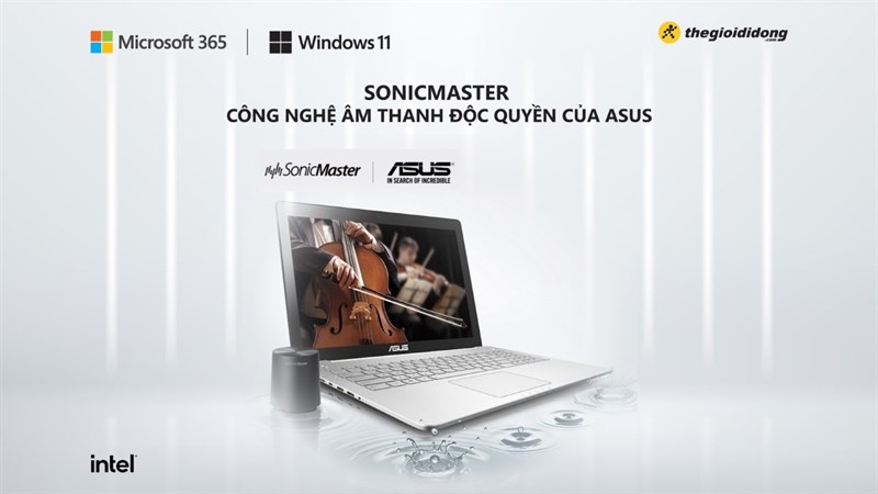 Bật chế độ bay lên với laptop hiện đại sử dụng công nghệ âm thanh SonicMaster cực khủng Bật chế độ bay lên với laptop hiện đại sử dụng công nghệ âm thanh SonicMaster cực khủng