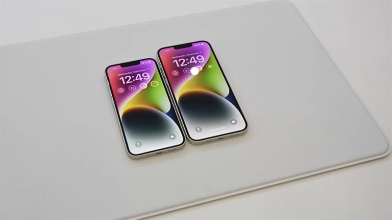 iPhone 14 được trang bị màn hình kích thước 6.1 inch, độ phân giải 1.170 x 2.532 pixel cùng tấm nền Super Retina XDR OLED. iPhone 14 được trang bị màn hình kích thước 6.1 inch, độ phân giải 1.170 x 2.532 pixel cùng tấm nền Super Retina XDR OLED.