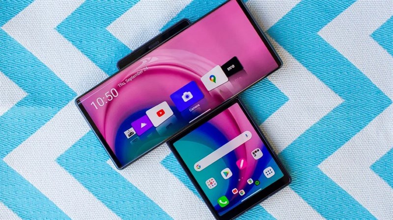 LG Wing với thiết kế hai màn hình độc đáo LG Wing với thiết kế hai màn hình độc đáo