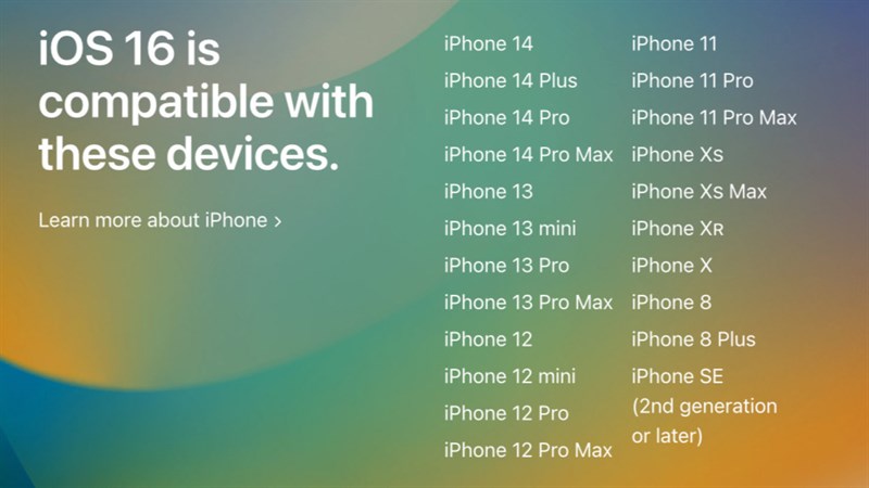 Cách cập nhật iOS 16 chính thức trên iPhone Cách cập nhật iOS 16 chính thức trên iPhone