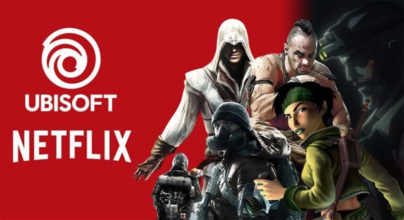 Hình ảnh các tựa game Ubisoft và Netflix