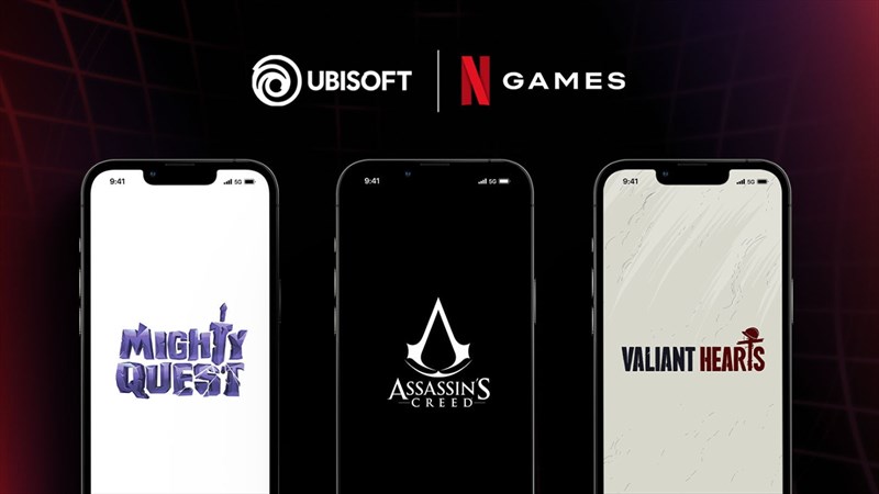 Hình ảnh Ubisoft và Netflix