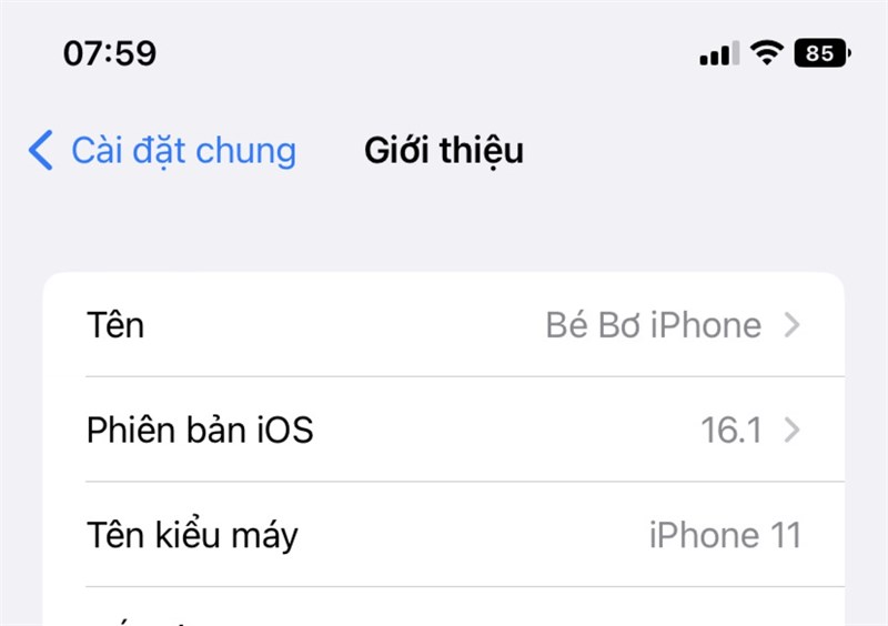 Phần trăm pin cho mọi iPhone