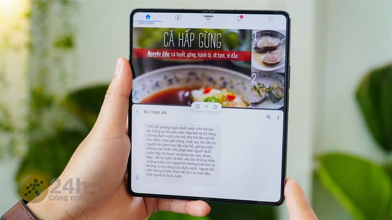 Đánh giá hiệu năng Galaxy Z Fold4 Đánh giá hiệu năng Galaxy Z Fold4