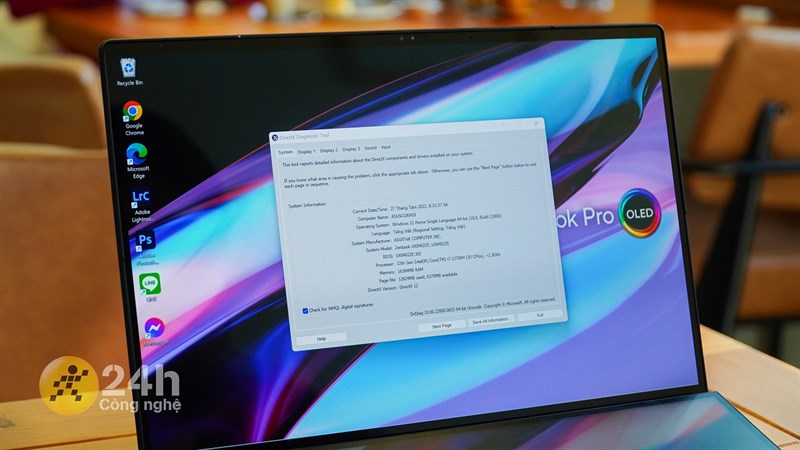 ASUS Zenbook Pro 14 Duo OLED được trang bị vi xử lý Core i7-12700H và nhân đồ họa RTX 3050 Ti mạnh mẽ ASUS Zenbook Pro 14 Duo OLED được trang bị vi xử lý Core i7-12700H và nhân đồ họa RTX 3050 Ti mạnh mẽ