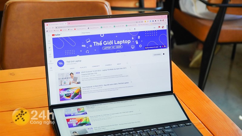 ASUS Zenbook Pro 14 Duo OLED là sự lựa chọn hoàn hảo cho các nhà sáng tạo nội dung ASUS Zenbook Pro 14 Duo OLED là sự lựa chọn hoàn hảo cho các nhà sáng tạo nội dung