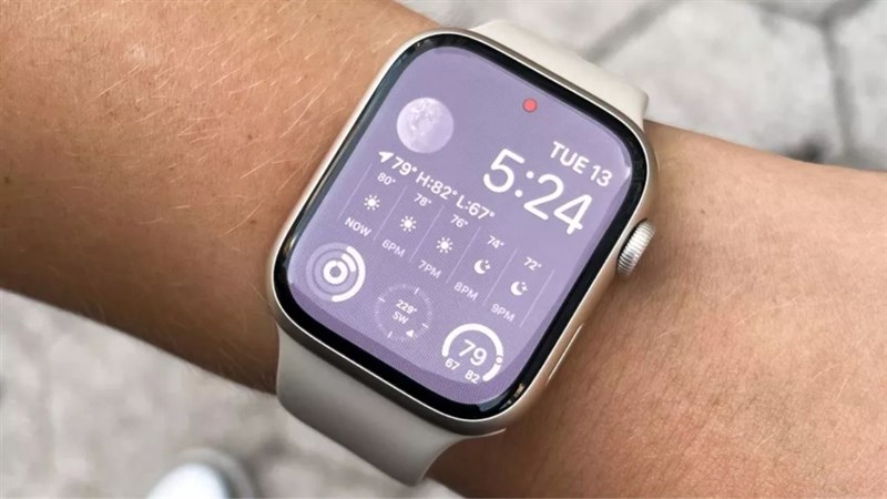 Apple Watch Series 8 năm nay cũng được tối ưu hóa phần viền màn hình để trông mỏng hơn. Apple Watch Series 8 năm nay cũng được tối ưu hóa phần viền màn hình để trông mỏng hơn.