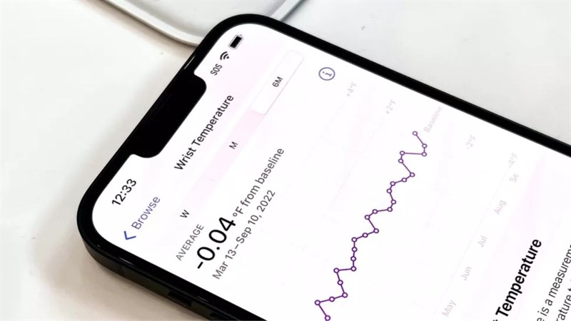 Apple Watch Series 8 cũng được trang bị công nghệ nhận diện nhiệt độ cổ tay hoàn toàn mới. Apple Watch Series 8 cũng được trang bị công nghệ nhận diện nhiệt độ cổ tay hoàn toàn mới.