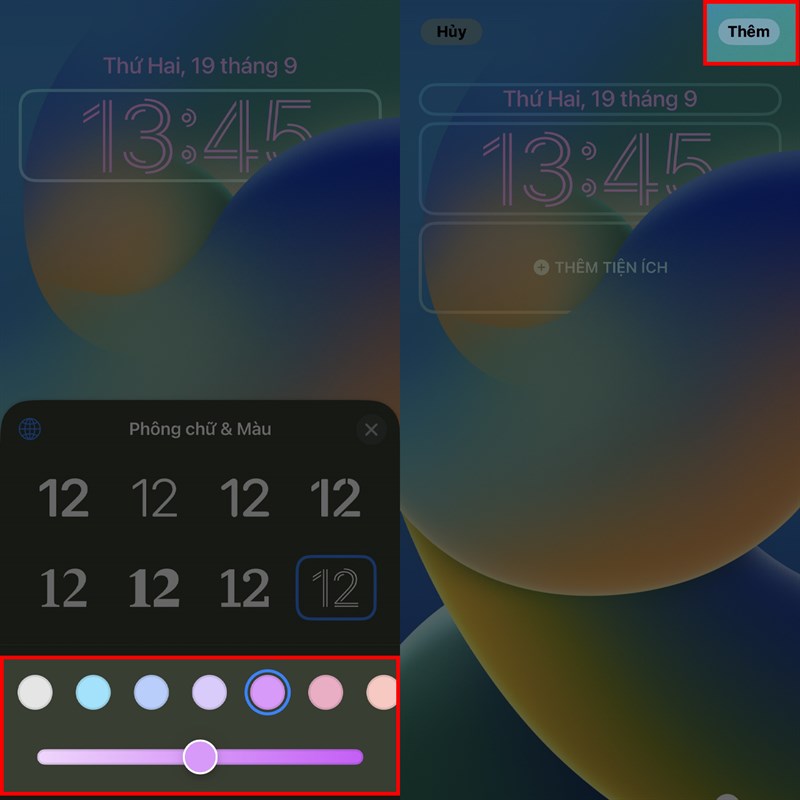 Cách đổi kiểu đồng hồ trên iOS 16