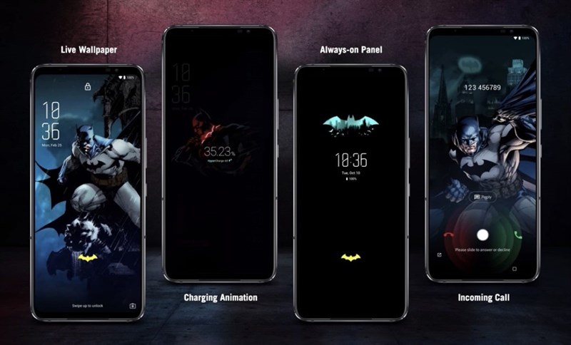 Tùy biến giao diện dành riêng cho Batman Edition Tùy biến giao diện dành riêng cho Batman Edition