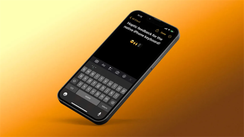 Gõ phím trên iOS 16 bây giờ sẽ rất phê Gõ phím trên iOS 16 bây giờ sẽ rất phê
