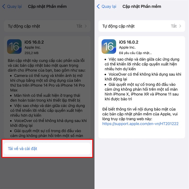 Cách cập nhật iOS 16.0.2 Cách cập nhật iOS 16.0.2