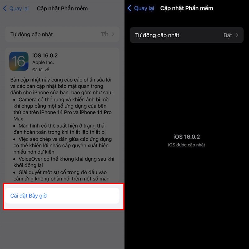 Cách cập nhật iOS 16.0.2 Cách cập nhật iOS 16.0.2