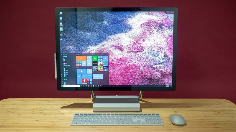 Thiết kế của mẫu PC AIO Surface Studio 2