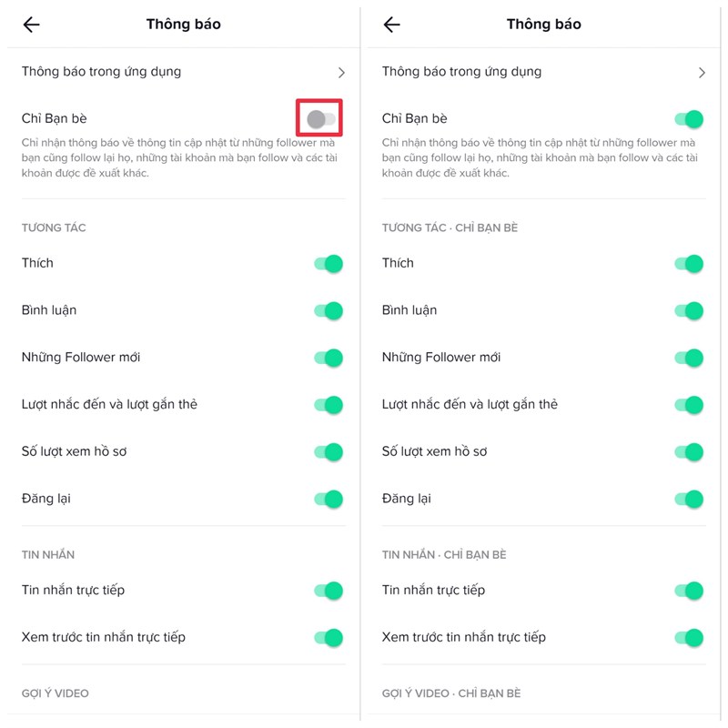 Hướng dẫn bật thông báo TikTok cho những tài khoản bạn đang follow