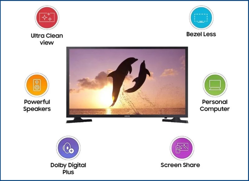 Các tính năng nổi bật trên TV thông minh Samsung 32T4380AK