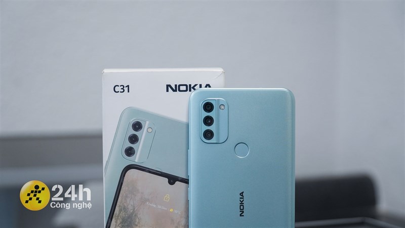 Trên tay Nokia C31: Giá 3 triệu*, hiệu năng đủ dùng cùng pin lớn Trên tay Nokia C31: Giá 3 triệu*, hiệu năng đủ dùng cùng pin lớn