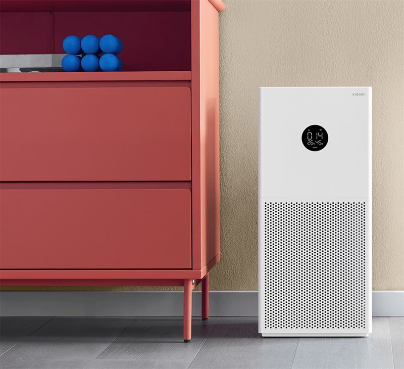 Bảng điều khiển hiển thị nhiều chi tiết về không khí trên máy lọc của Xiaomi Bảng điều khiển hiển thị nhiều chi tiết về không khí trên máy lọc của Xiaomi