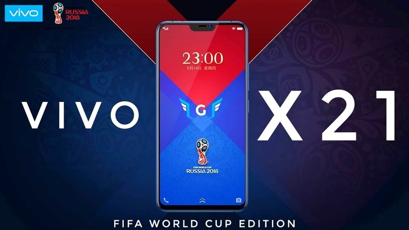 Vivo X21 phiên bản đặc biệt theo chủ đề World Cup 2018 (Ảnh: Maxresdefault)