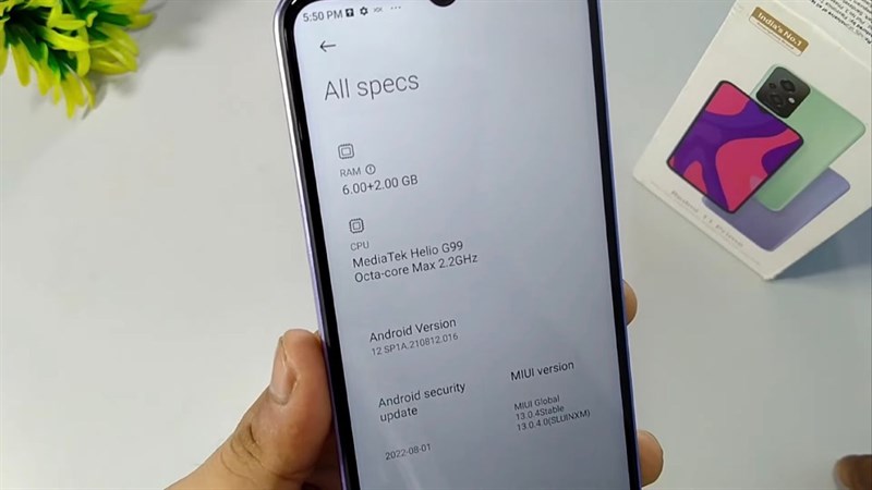 Redmi 11 Prime 4G được cung cấp sức mạnh từ con chip Helio G99. Redmi 11 Prime 4G được cung cấp sức mạnh từ con chip Helio G99.