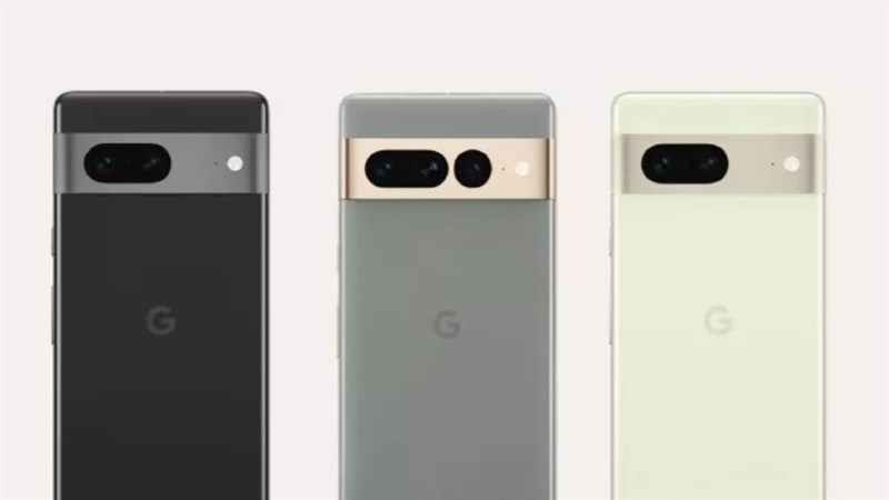 Thiết kế cụm camera sau trên Google Pixel 7 và Pixel 7 Pro