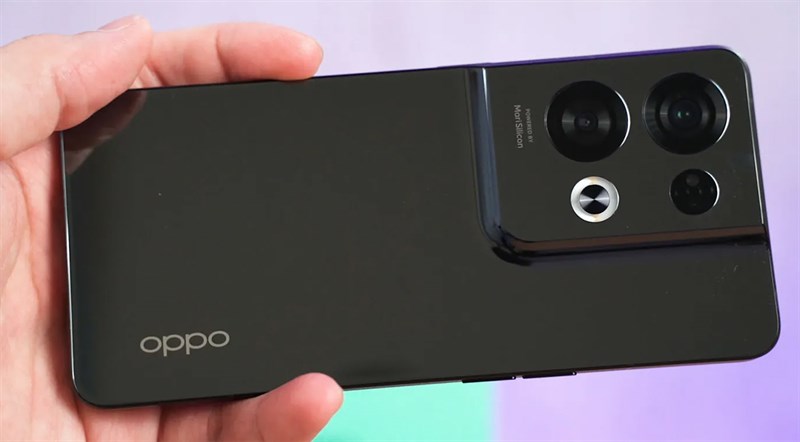 Hình ảnh OPPO Reno8 Pro phiên bản màu đen