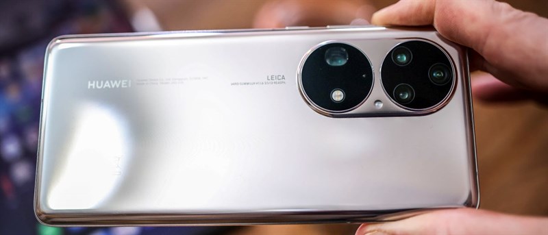 Thiết kế cụm camera sau của Huawei P50 Pro 