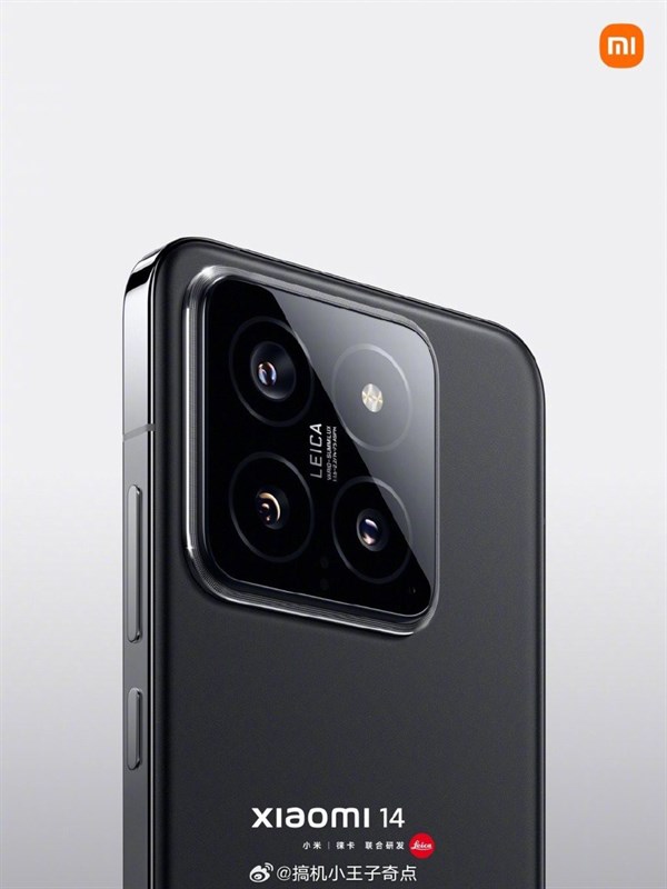 Trong khi đó, phiên bản màu Đen của Xiaomi 14 có mặt lưng nhám. Nguồn: Xiaomi. Trong khi đó, phiên bản màu Đen của Xiaomi 14 có mặt lưng nhám. Nguồn: Xiaomi.