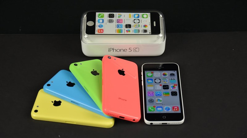 Thiết kế mặt sau nhỏ nhắn của iPhone 5c