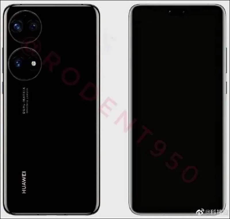 Hình ảnh rò rỉ được cho là thiết kế của Huawei P60