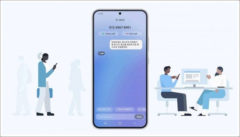 Tính năng Bixby Text Call