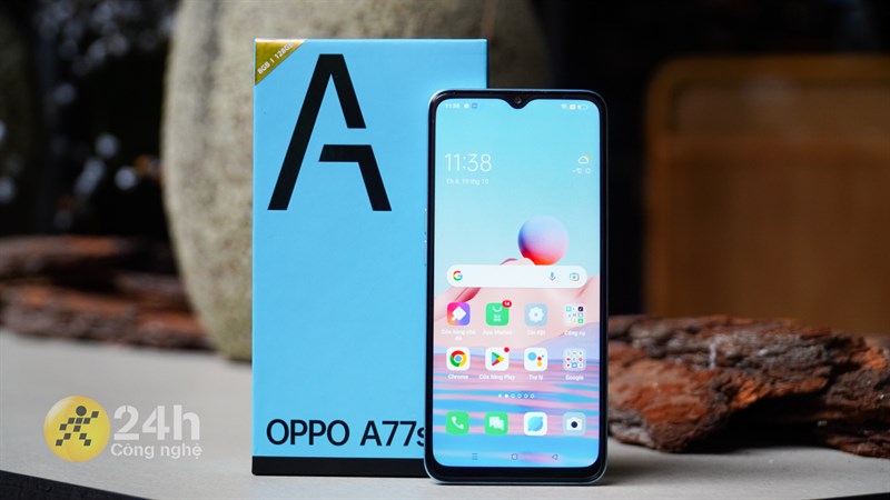 Trên tay OPPO A77s: Giá 6.29 triệu*, Snapdragon 680, màn hình 90 Hz