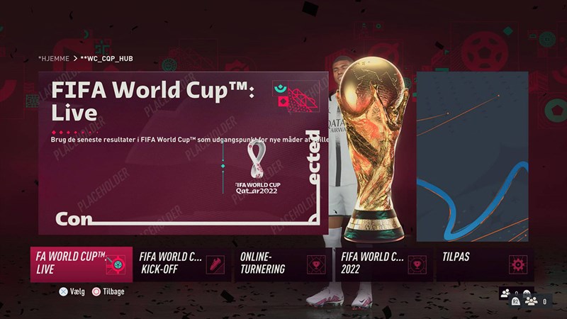 Chế độ World Cup của FIFA 23 tình cờ bị rò rỉ Chế độ World Cup của FIFA 23 tình cờ bị rò rỉ