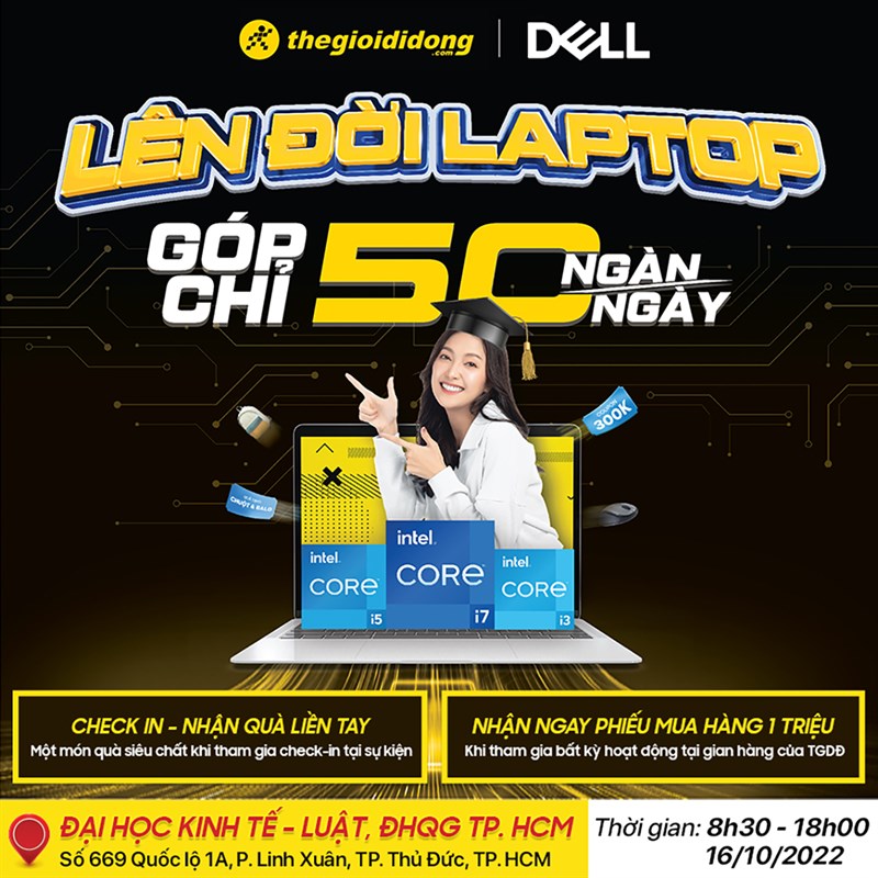 Hình ảnh sự kiện DELL x Thế Giới Di Động Hình ảnh sự kiện DELL x Thế Giới Di Động
