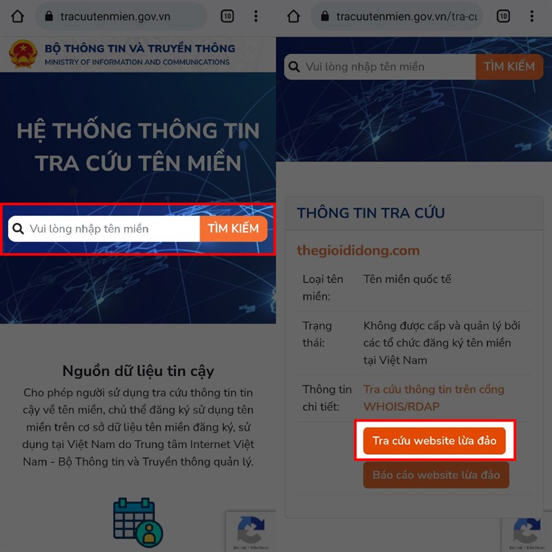 Cách kiểm tra trang web lừa đảo