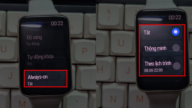 Cách bật Always on Display trên Xiaomi Mi Band 7 Pro