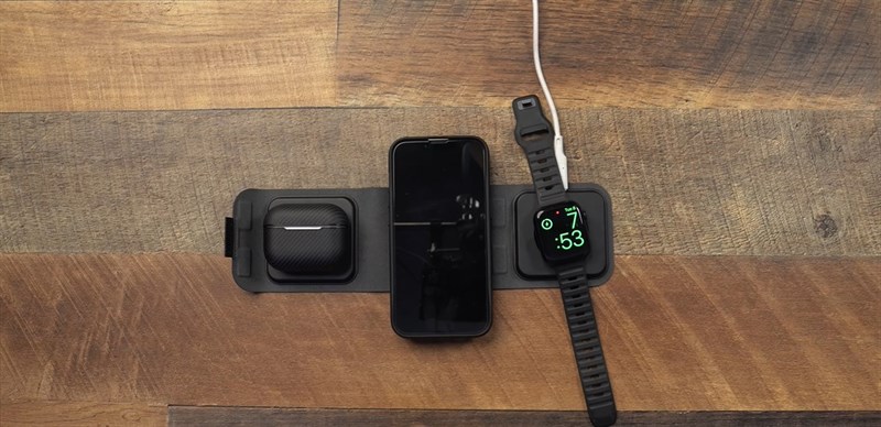 Trên tay Mophie 3-in-1 Travel Charger Trên tay Mophie 3-in-1 Travel Charger